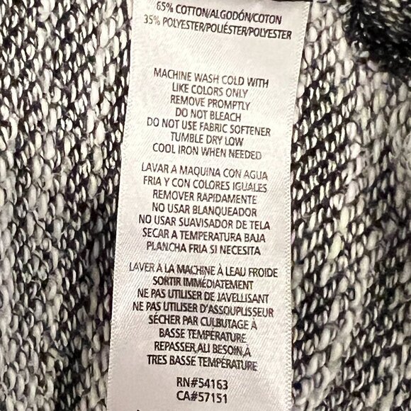 Calvin Klein Performance Gray Cowl Neck Pullover Sweater Crossover front Size XL - Picture 8 of 10